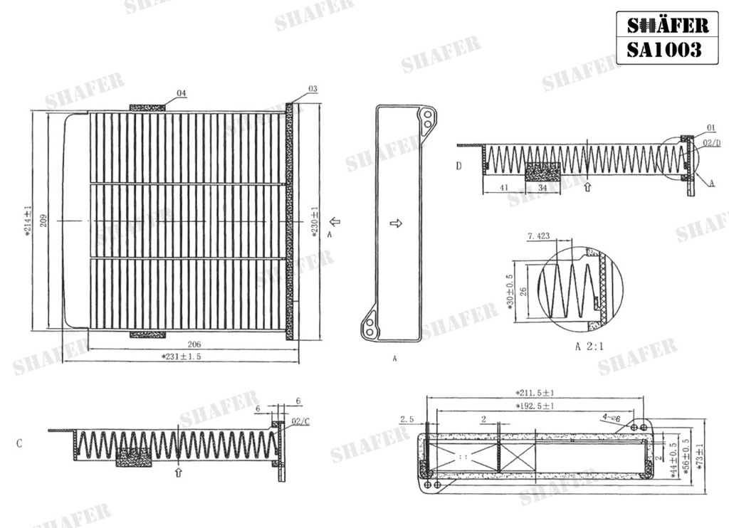 Shafer SA1003 photo 2