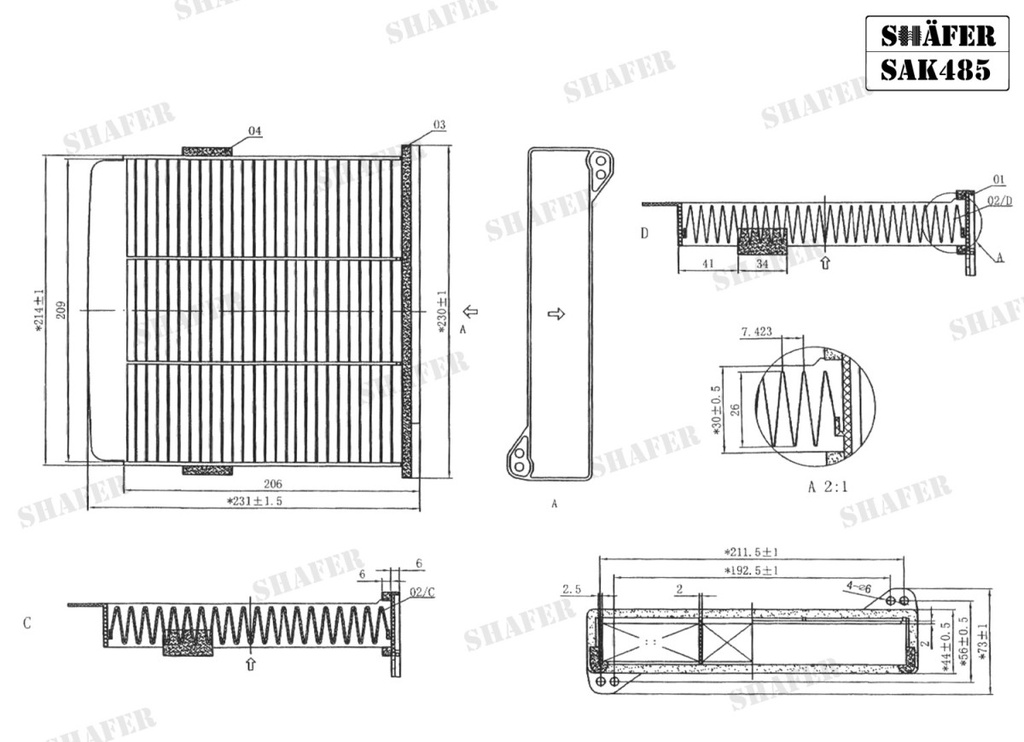 Shafer SAK485 photo 2