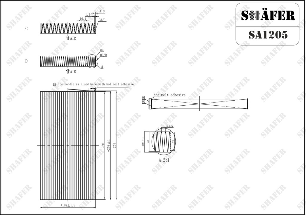 Shafer SA1205 photo 2