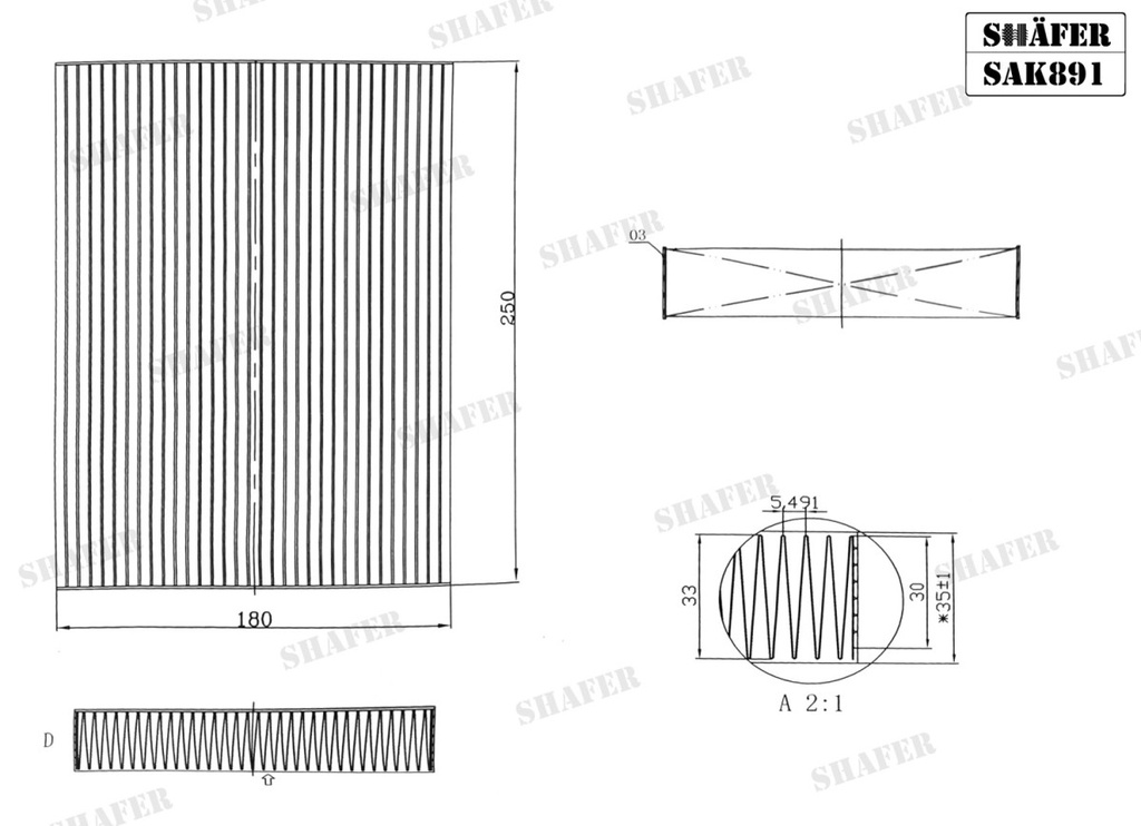 Shafer SAK891 photo 2