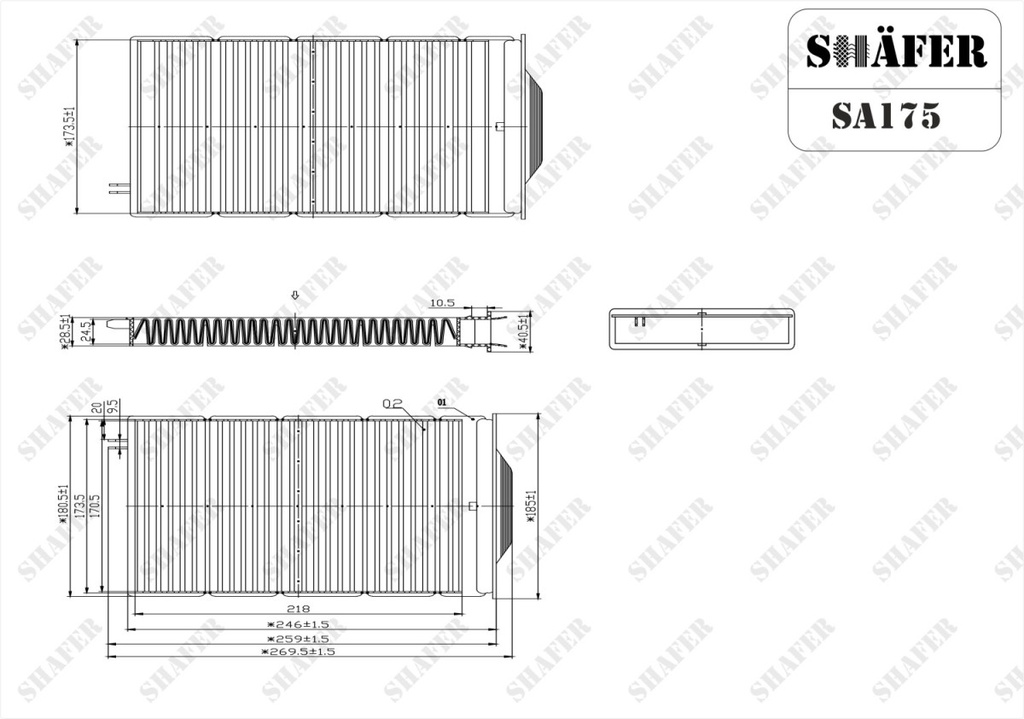 Shafer SA175 photo 2