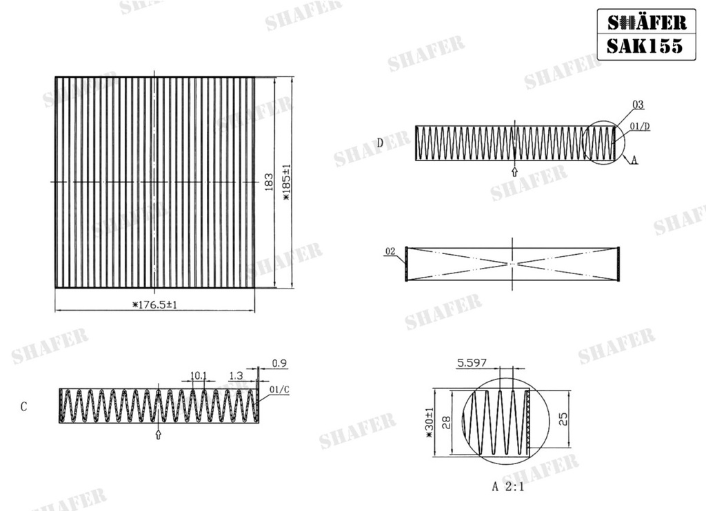 Shafer SAK155 photo 2