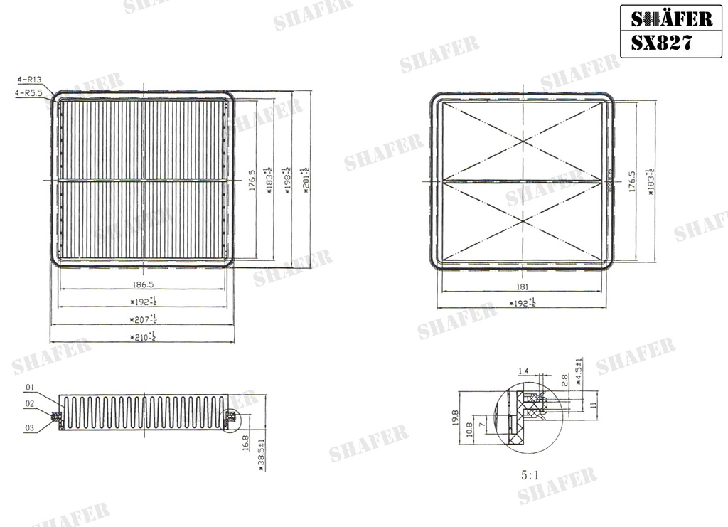 Shafer SX827 photo 3