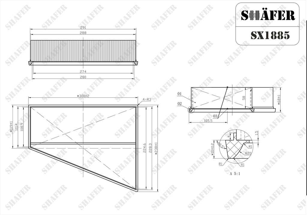 Shafer SX1885 photo 2