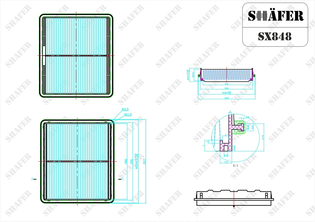 Shafer SX848 photo 2