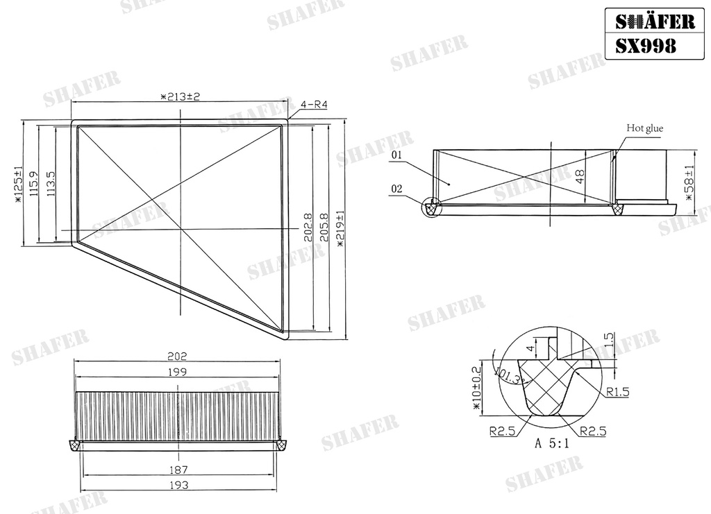 Shafer SX998 photo 2