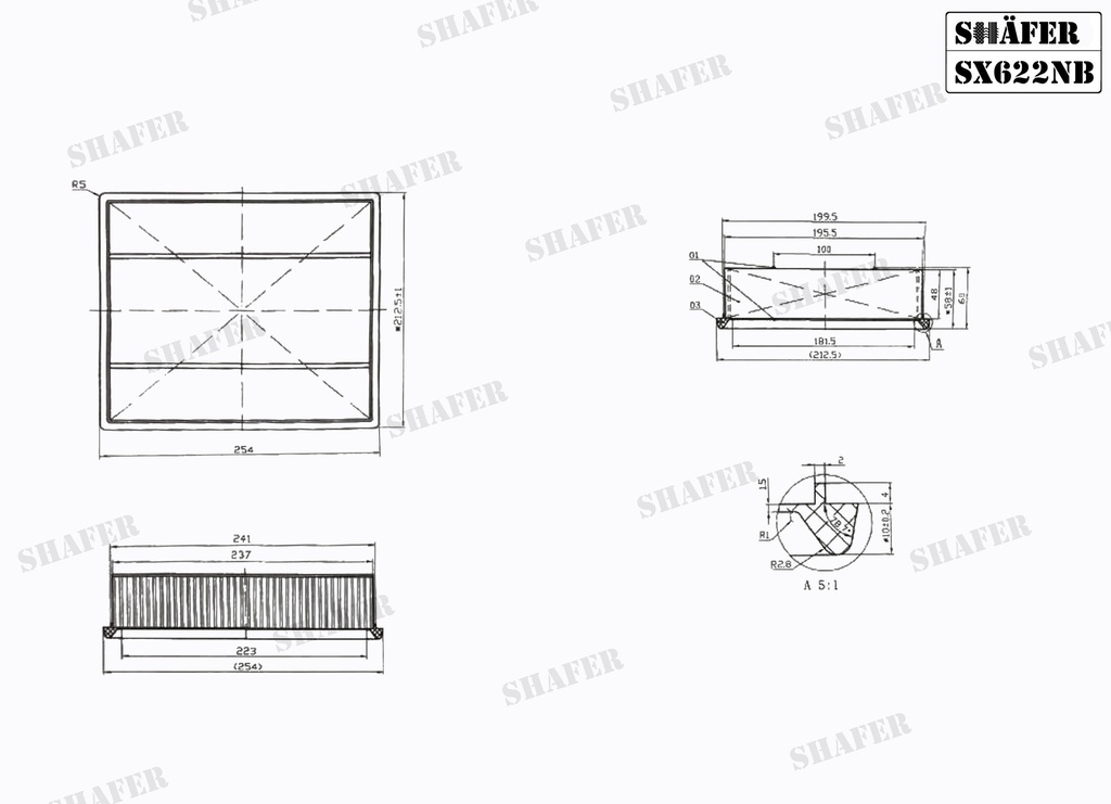 Shafer SX622NB photo 3