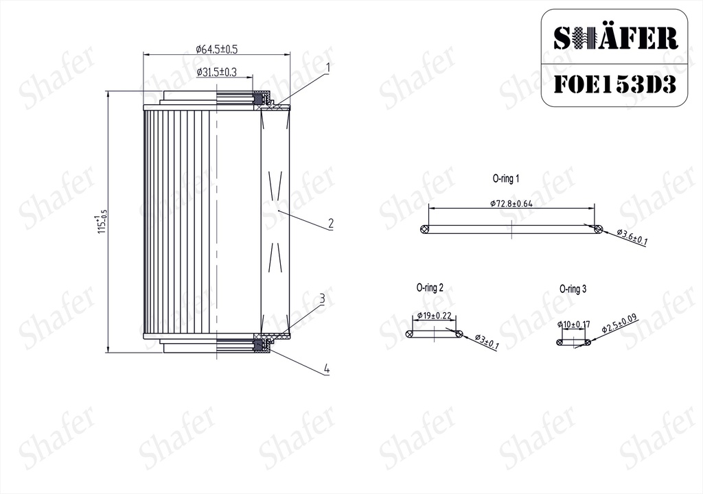 Shafer FOE153D3 photo 2