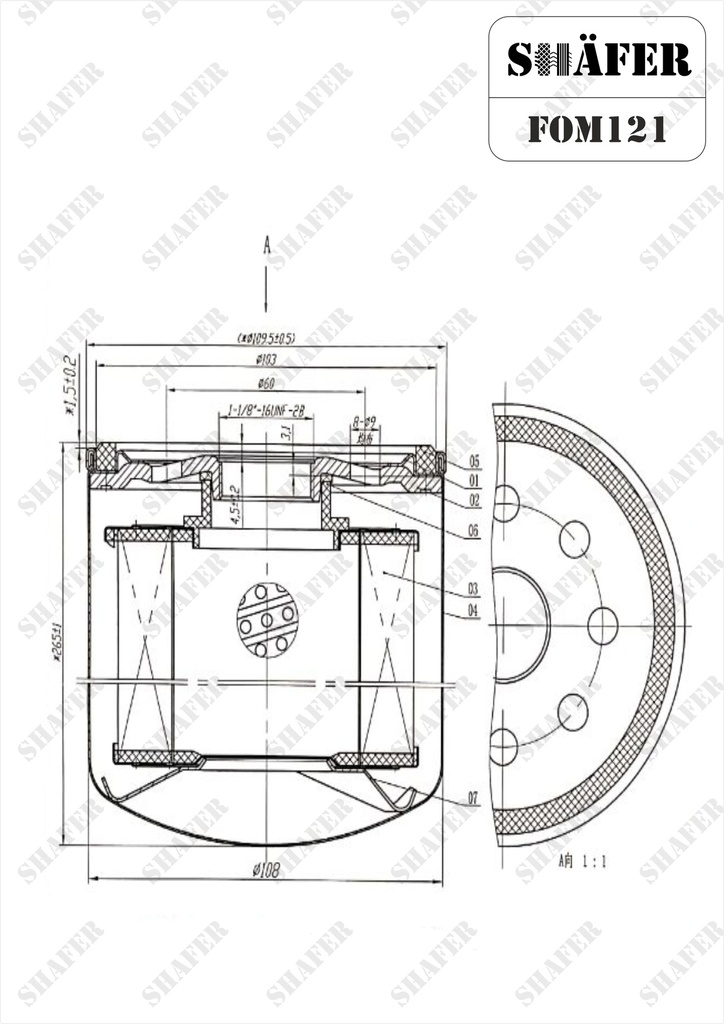 Shafer FOM121 photo 2