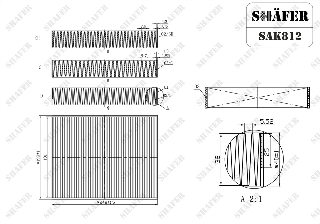Shafer SAK812 photo 2
