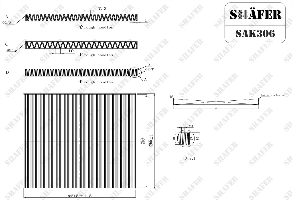Shafer SAK306 photo 2