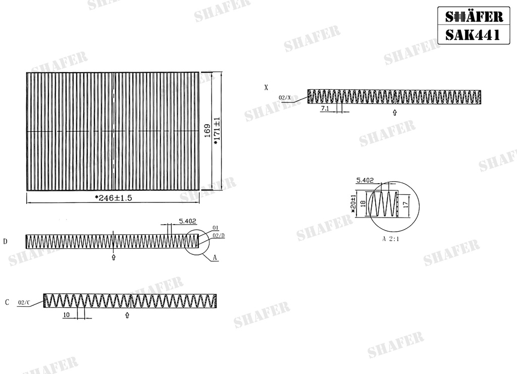 Shafer SAK441 photo 2