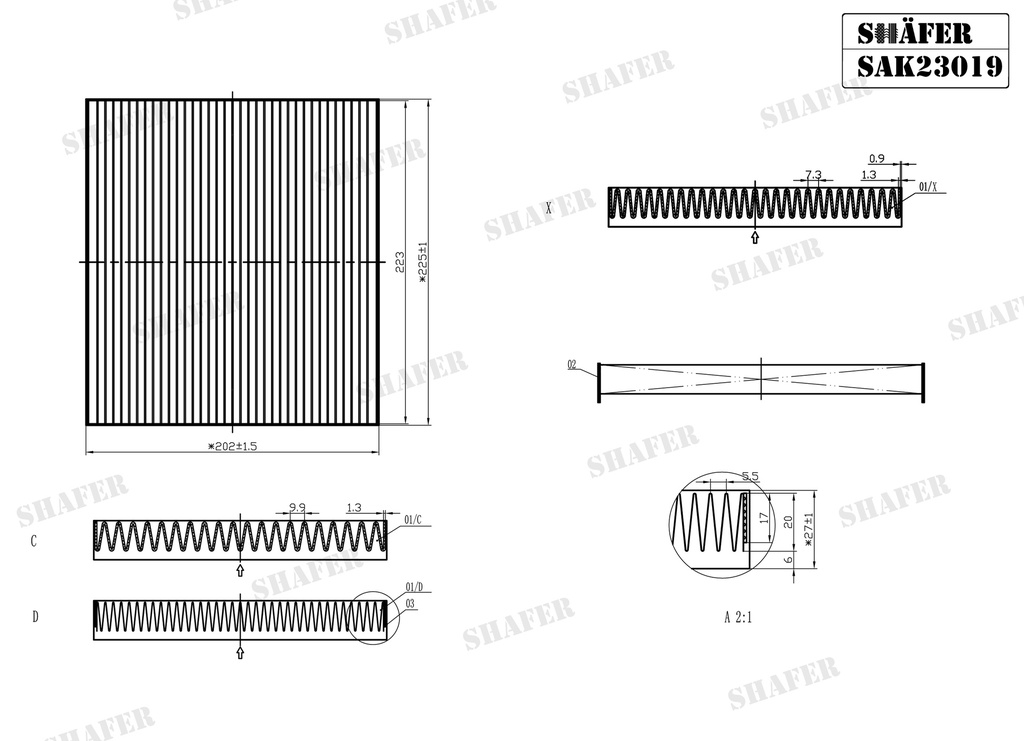Shafer SAK23019 photo 2