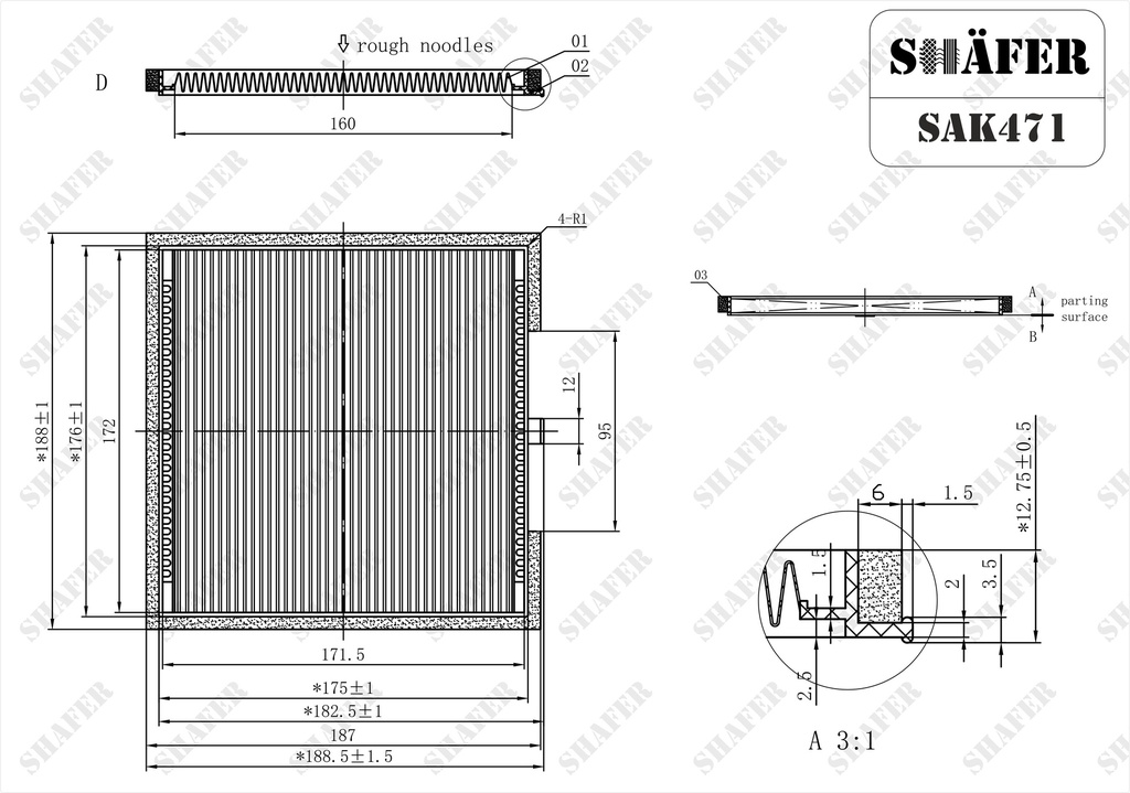 Shafer SAK471 photo 2