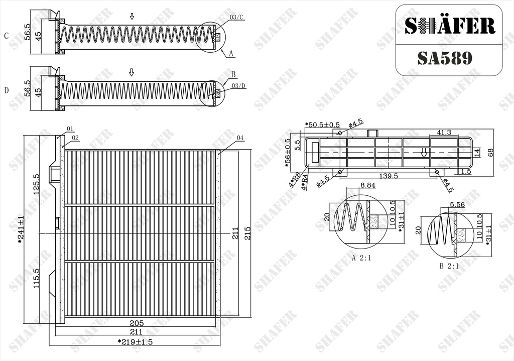 Shafer SA589 photo 2