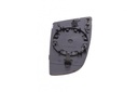 Скло дзеркала (з підігрівом) Audi A3 03-13/A4 00-09/A6 05-11 (L) (170x155)