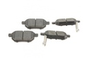 Колодки гальмівні (задні) Toyota Corolla/Auris 06-14/IQ/Urban Cruiser 09-15/Prius 12-/Yaris 05-