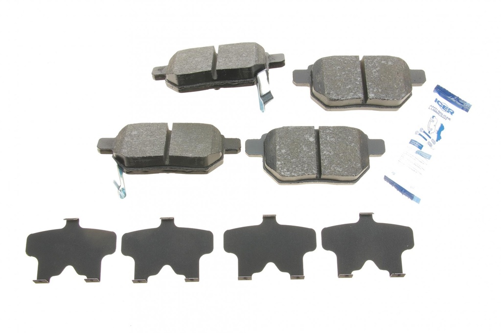Колодки гальмівні (задні) Toyota Corolla/Auris 06-14/IQ/Urban Cruiser 09-15/Prius 12-/Yaris 05-
