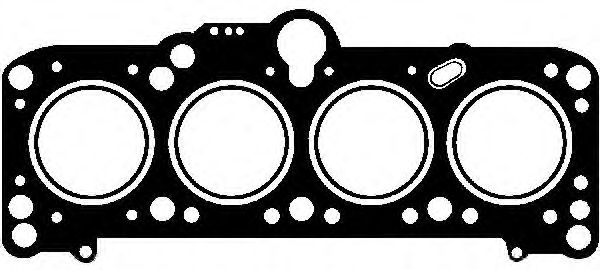 Прокладка ГБЦ VW Caddy 1.6D 83-92, Ø78,00mm, 1,70mm, 3 метки