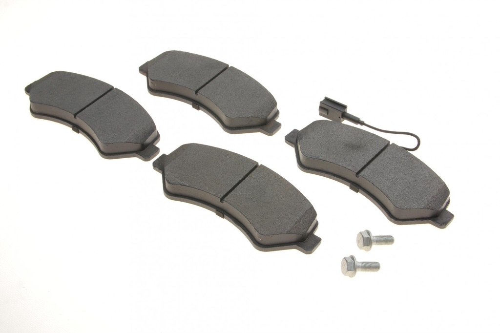 Колодки гальмівні (передні) Citroen Jumper/Fiat Ducato/Peugeot Boxer 06- R16 (з датчиком)