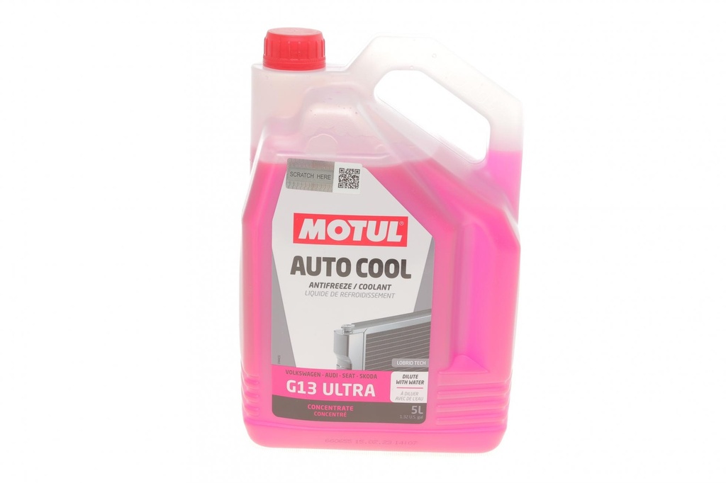 Антифриз (рожевий) G13 (5L) (1:1=-35°C) Auto Cool G13 Ultra