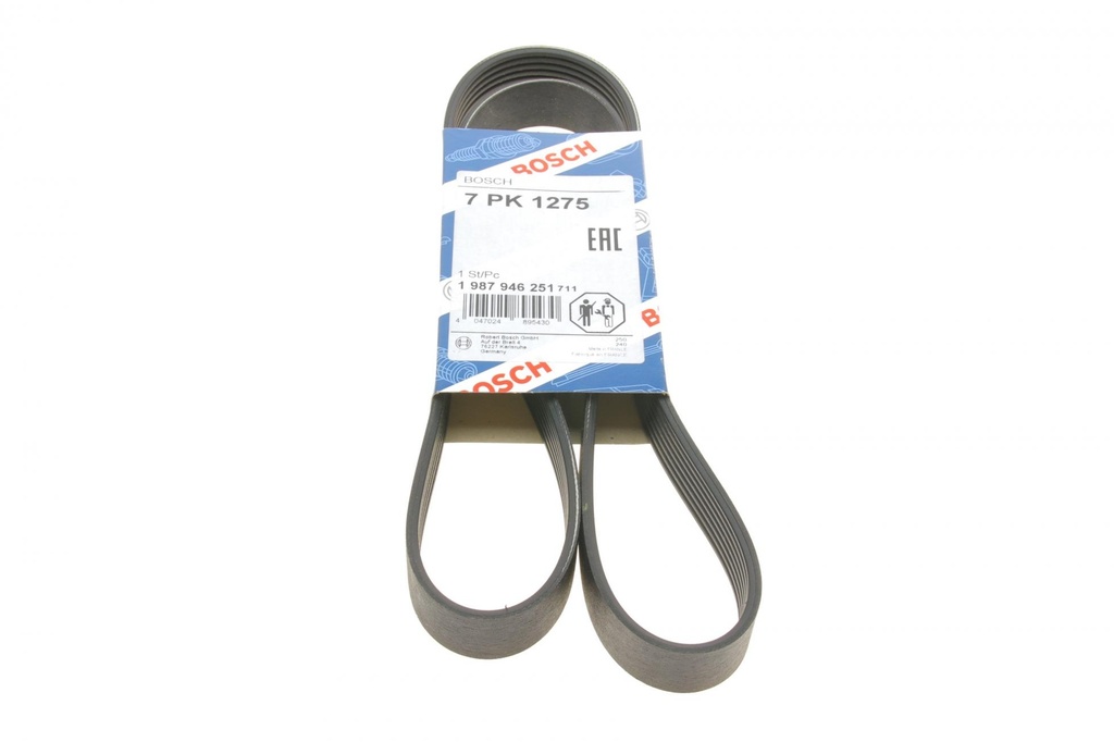 Ремінь генератора VW Touareg 3.0 Hybrid 10-18/Audi A4/A6/A7/Q5/Q7 3.0TFSI 08-17 (7PK1275)