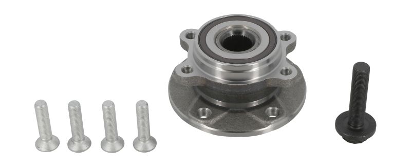 Комплект підшипника колеса задн/передн AUDI A1, A3, Q3, TT; SEAT ALHAMBRA, ALTEA, ALTEA XL, LEON, TOLEDO III; SKODA OCTAVIA II, SUPERB II, YETI; VW BEETLE, CADDY ALLTRACK 02.03-