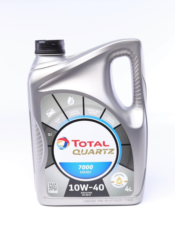 Масло 10W40 Quartz 7000 Energy (4L) (MB229.3/VW505.00)