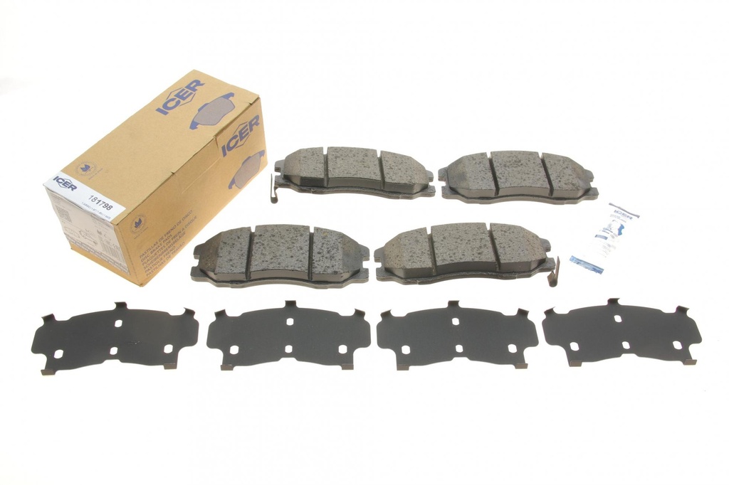 Колодки гальмівні (передні) Chevrolet Captiva/Opel Antara A 06-