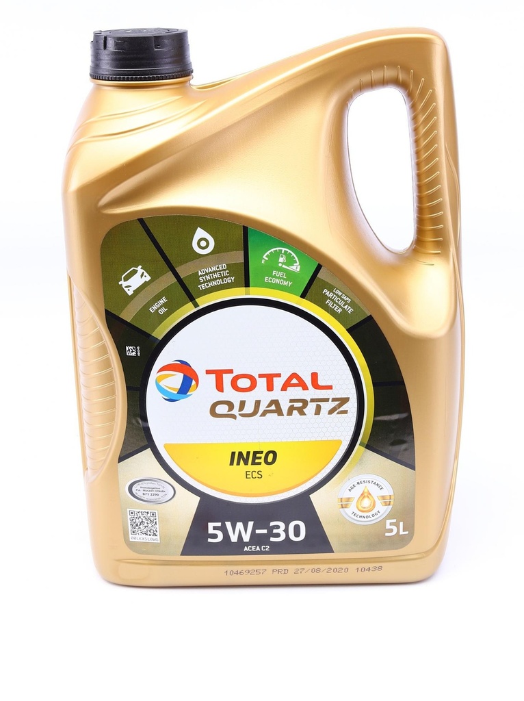 Масло 5W30 Quartz INEO ECS (5L) (B712290)