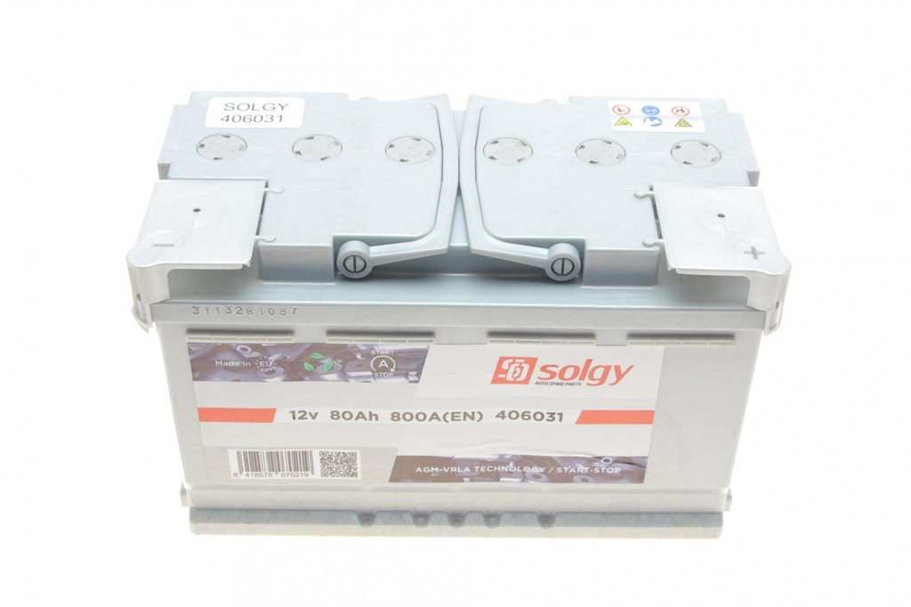 Акумуляторна батарея 80Ah/800A (315x175x190/+R/B13) (Start-Stop AGM)