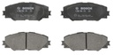 Колодки гальмівні (передні) Toyota RAV4 2.0-3.5/Prius 1.8 05-
