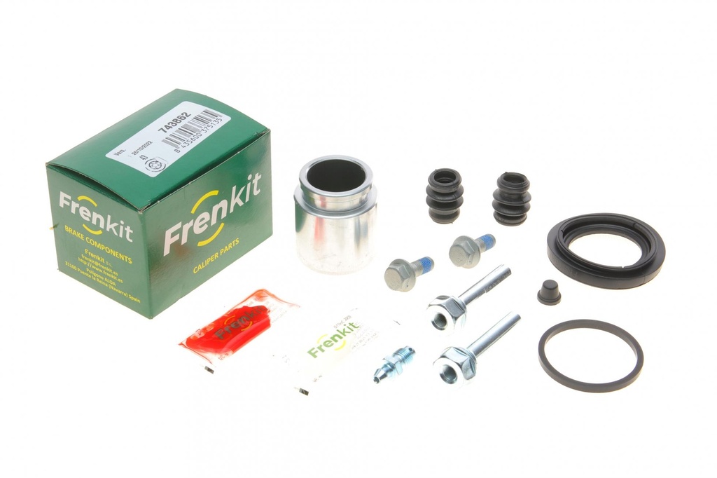 Ремкомплект супорта (заднього) Hyundai Santa Fe 05-12 (d=43mm) (Mando) (+поршень/направляюча) SuperKit