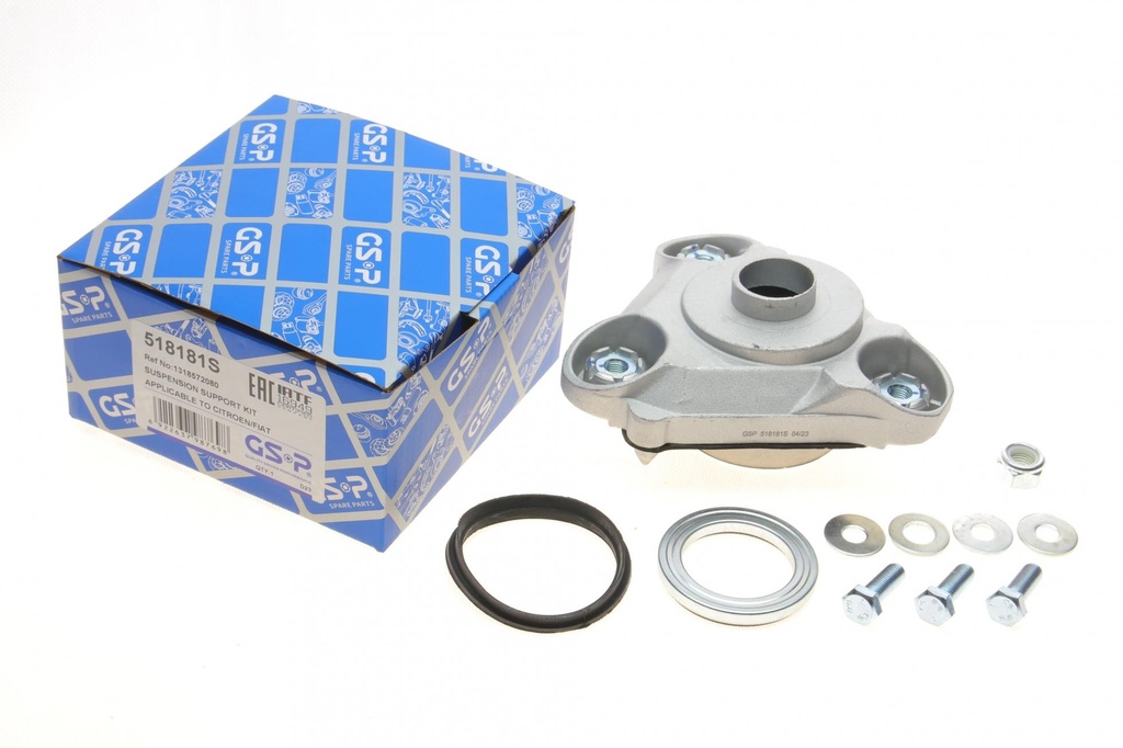 Подушка амортизатора (переднего) + подшипник Fiat Ducato 06- (L)