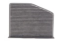Фільтр салону VW Caddy 1.9TDI 03- (вугільний)