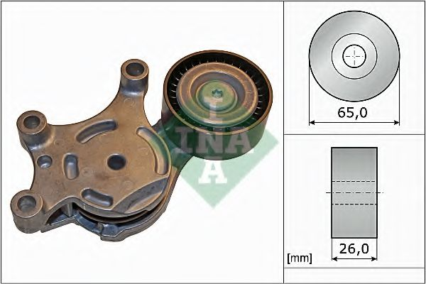 Натяжитель ремня генератора Citroen/Peugeot/Ford 1.4HDi/1.6TDCi 01-