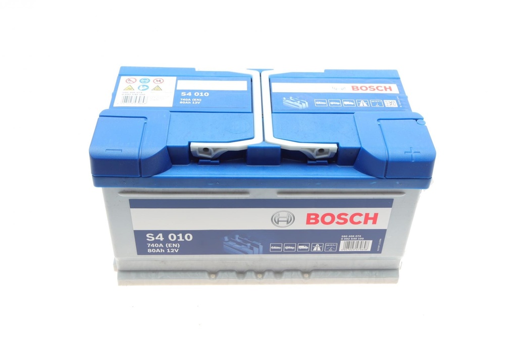 Аккумулятор 80Ah-12v BOSCH (S4010) (315x175x175),R,EN740