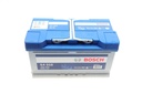 Аккумулятор 80Ah-12v BOSCH (S4010) (315x175x175),R,EN740