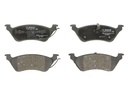Колодки гальмівні (задні) Chrysler Voyager IV 00-08/Dodge Caravan 00-07/Jeep Cherokee 01-08