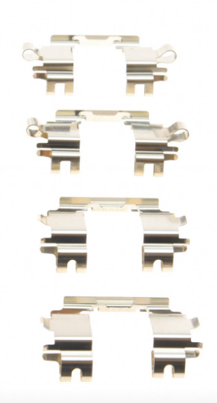 Планка суппорта (переднего) прижимная (к-кт) Honda Jazz/Civic 95-08 (Nih)