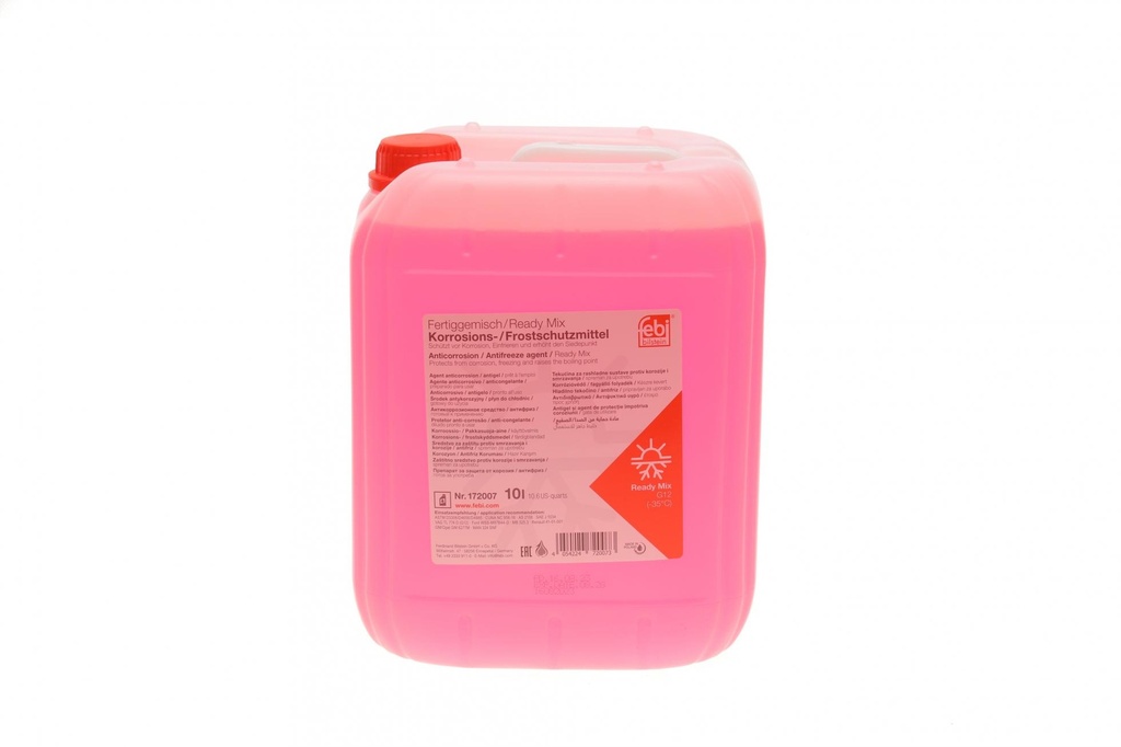 Антифриз (красный) Readymix G12 (-35°C готовый к применению) (10 л)