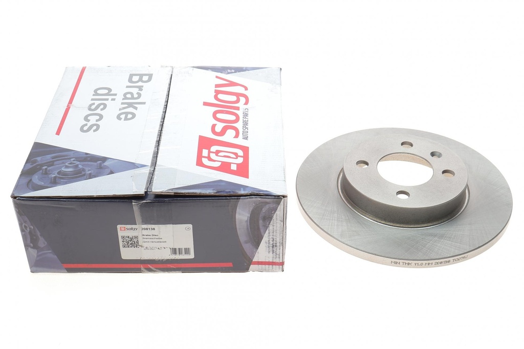Диск тормозной (передний) VW Caddy 95-04/Passat 88-97/Golf 92-02 (256x13)