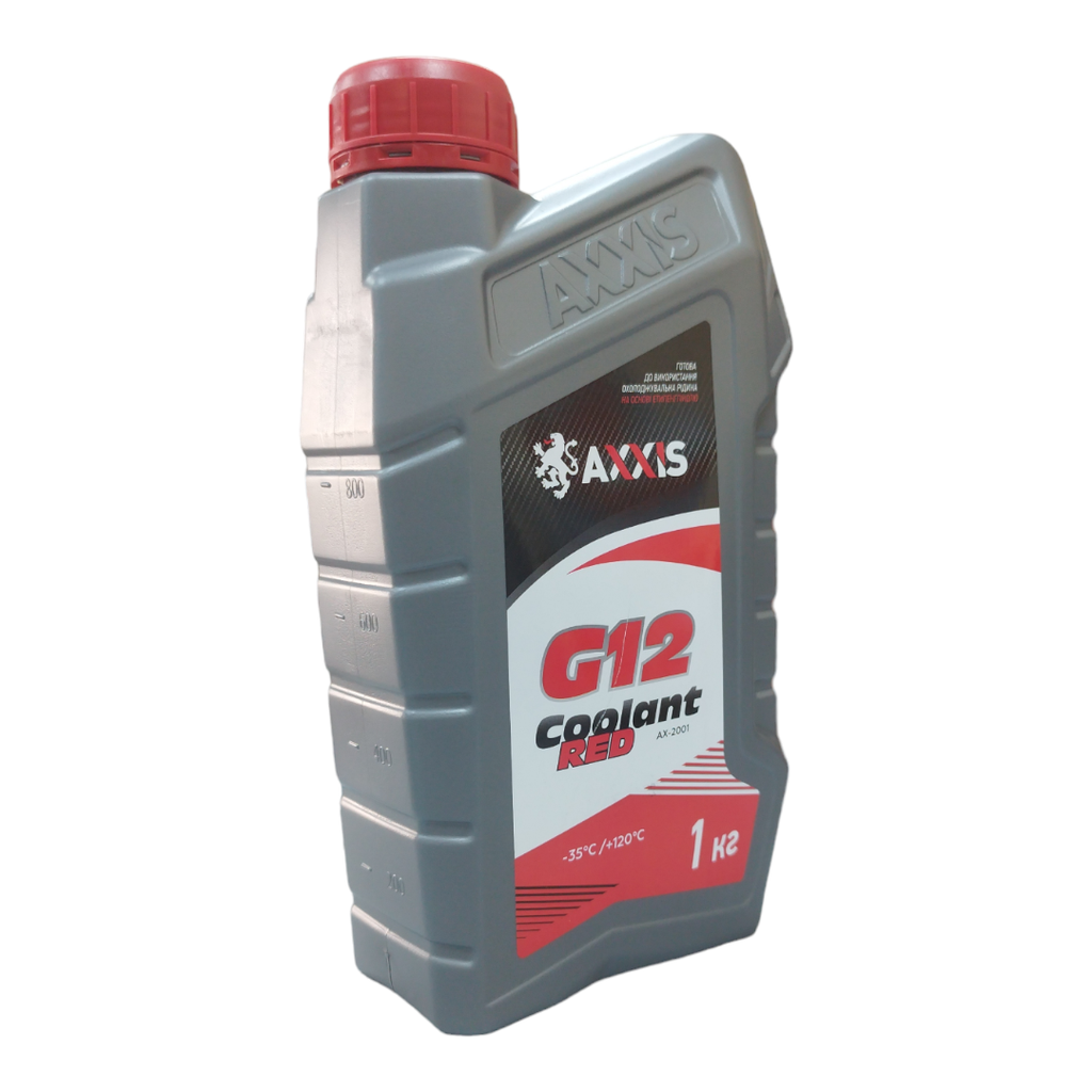 Антифриз RED G12 Coolant (красный) (Канистра 1кг)