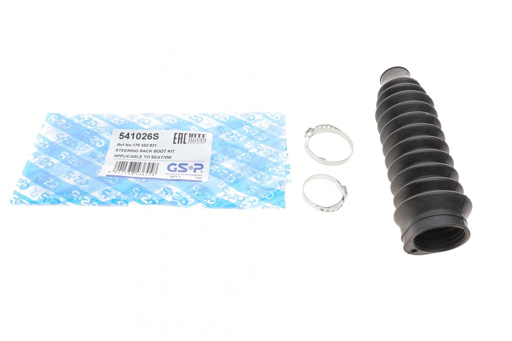 Пыльник рейки рулевой VW Caddy II 95-03 (к-кт)(L=213mm)