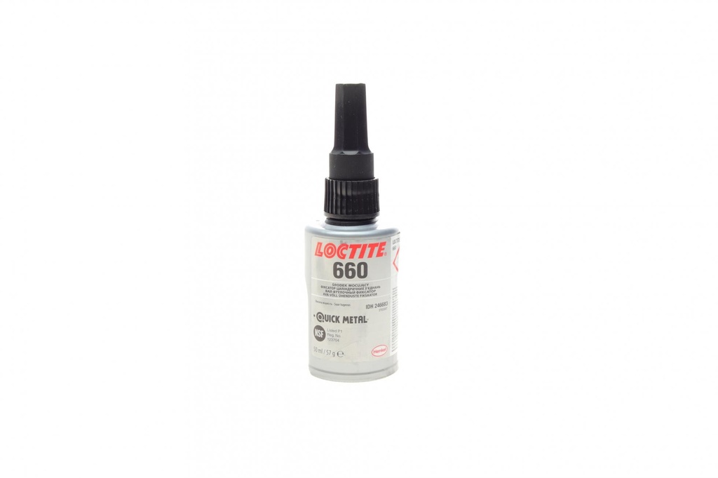 LOCTITE 660, 50ML Фіксатор різьби (сірий) (високої фіксації) (проміжок до 0,5 мм)