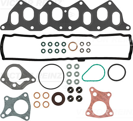Комплект прокладок двигуна (верх) DACIA PICK UP, SOLENZA; RENAULT 11, 19 I, 19 I CHAMADE, 19 II, 19 II CHAMADE, 21, 9, CLIO I, CLIO II, CLIO II/HATCHBACK, KANGOO, KANGOO EXPRESS 1.6D/1.9D 10.82-