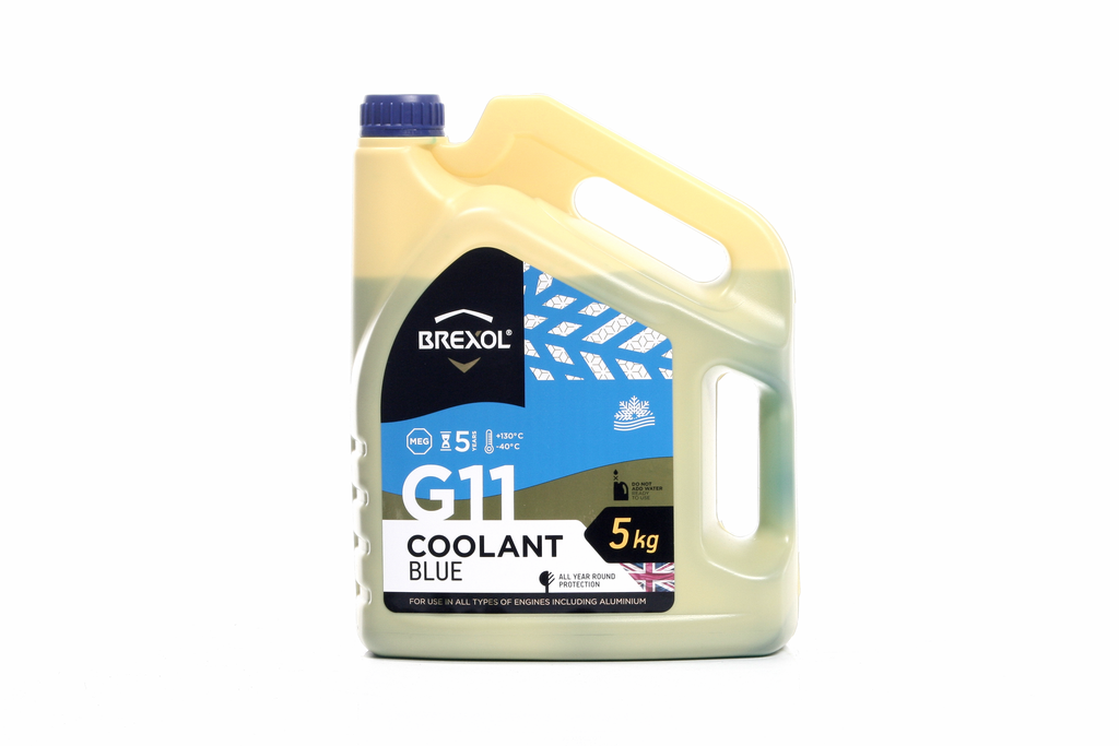 Антифриз BREXOL BLUE G11 Antifreeze (синий) 5kg