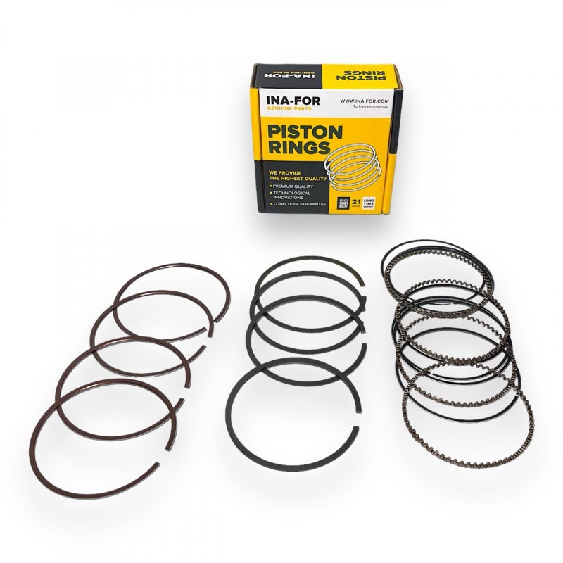 Кольца поршневые Chery Amulet комплект 80 +0.50 mm 1.2+1.5+3.0