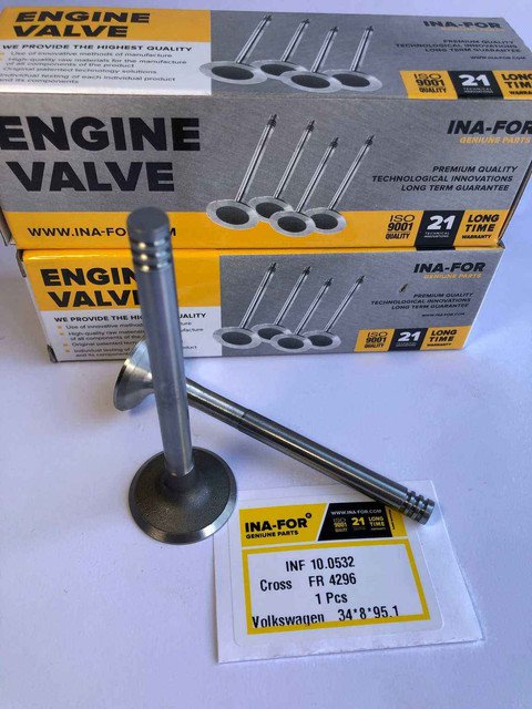 Клапан впускной для Volkswagen 1,6 Tdi 1,9 Tdi 2,4 Tdi 2,5 Tdi 34*8*95,1