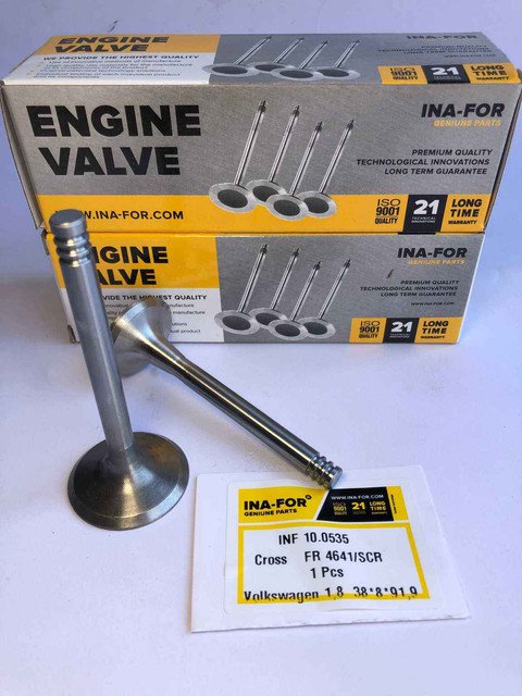 Клапан впускной для Volkswagen 1,8 38*8*91,9